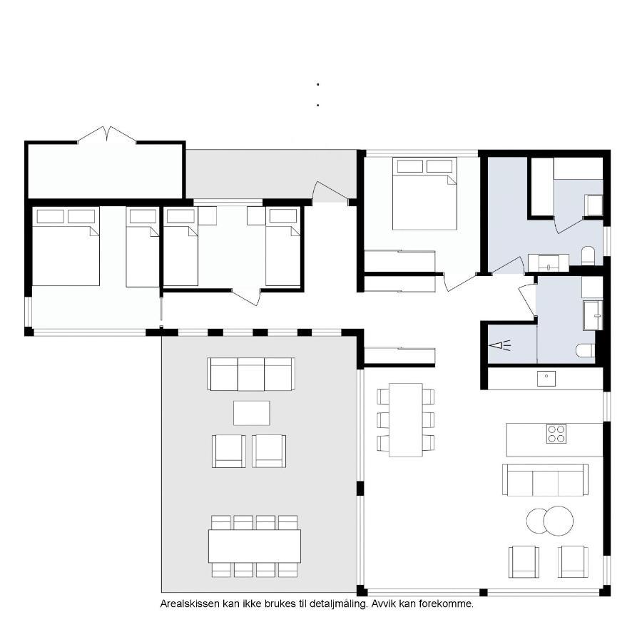 New! Luxury Cabin In Beautiful Lofoten Kleppstad Exteriör bild