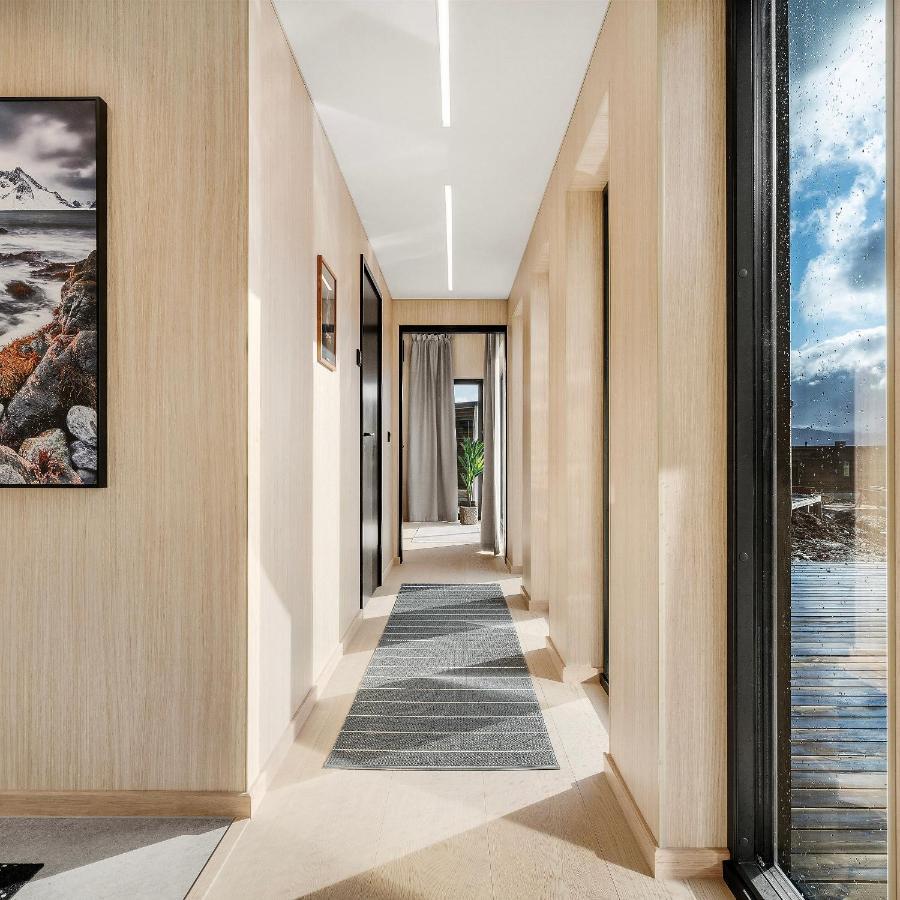 New! Luxury Cabin In Beautiful Lofoten Kleppstad Exteriör bild